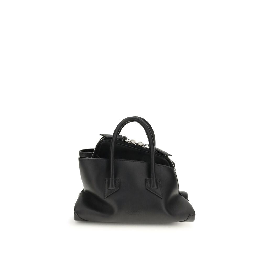 The Attico La Passeggiata mini leather Shoulder Bag